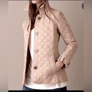 Burberry quilted coat